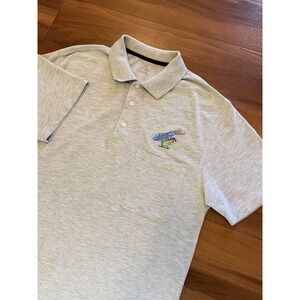 Puritan Pocket Polo Turtle Caddy Golf Bag Embroidery Graphic Men's Size Medium M